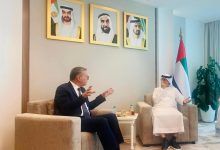 وزير البترول يعقد اجتماعًا مع وزير الطاقة والبنية التحتية الإماراتي بإمارة أبوظبي