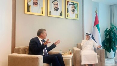 وزير البترول يعقد اجتماعًا مع وزير الطاقة والبنية التحتية الإماراتي بإمارة أبوظبي