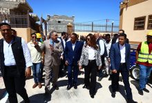 وزيرة التنمية المحلية ومحافظ مطروح يفتتحان مجزر مدينة الحمام المطور بتكلفة 35 مليون جنيه