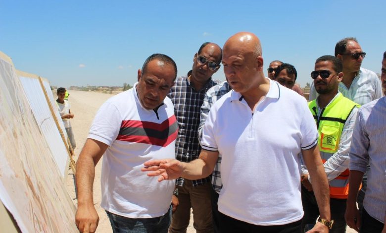 “الإسكان” تتابع تنفيذ مشروعات سكن لكل المصريين والكوبري العلوي ومحاور الطرق بمدينة برج العرب الجديدة