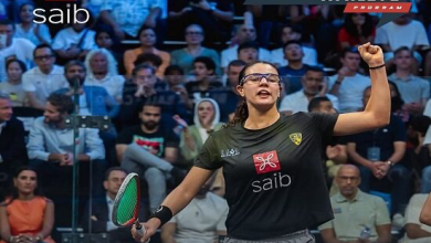 بنك Saib يهنئ اللاعبة نادين الحمامي بعد تتويجها بالمركز الثاني في بطولة العالم للناشئين للإسكواش