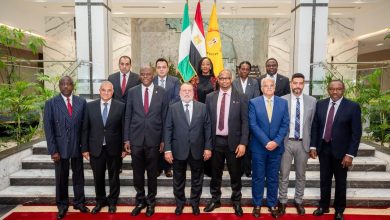 محافظ البنك المركزي يستقبل نظيره النيجيري ويطلعه على أحدث تقنيات طباعة النقد بالعاصمة الإدارية