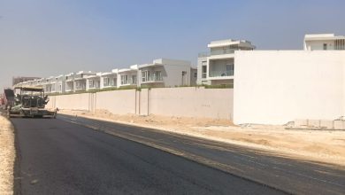 استكمال تطوير محور الريفيرا بمدينة الشيخ زايد