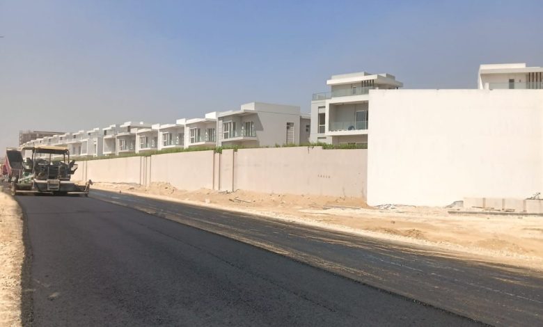 استكمال تطوير محور الريفيرا بمدينة الشيخ زايد