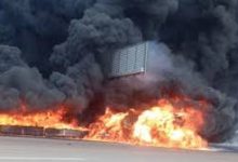  حريق هائل يلتهم مصنع إسفنج بالمنطقة الصناعية في دمياط الجديدة