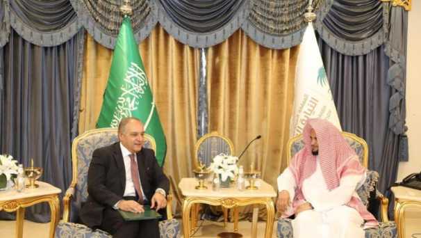 النائب العام السعودي يبحث مع السفير المصري سبل تعزيز التعاون القضائي بين البلدين النائب العام السعودي يبحث مع السفير المصري سبل تعزيز التعاون القضائي بين البلدين