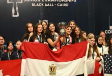 مجلس الشباب المصري يهنئ منتخب ناشئات الإسكواش بالتتويج ببطولة العالم 