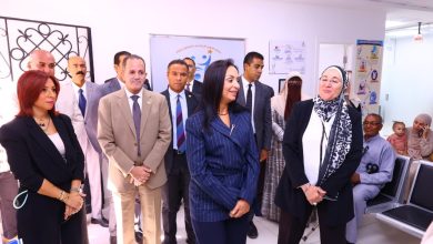 مايا مرسي تتفقد مكتب تأهيل حلوان لمتابعة خدمات ذوي الإعاقة