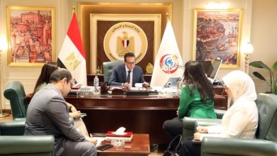 وزير الصحة يبحث مع المرشحة لمنصب سفيرة مصر لدى السويد ولاتفيا آفاق التعاون الصحي