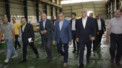وزير الإنتاج الحربي يتفقد شركة أبو زعبل للصناعات الهندسية (مصنع 100 الحربي)