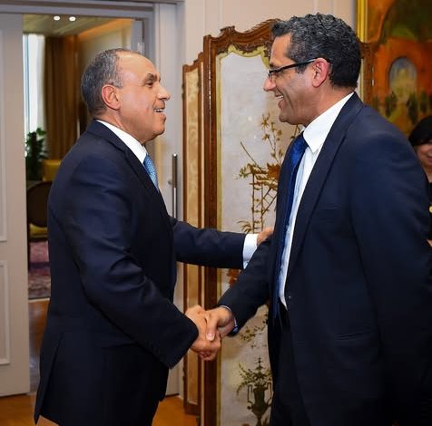 وزير الخارجية يستقبل نقيب الصحفيين لتعزيز التعاون المشترك وزير الخارجية يستقبل نقيب الصحفيين لتعزيز التعاون المشترك