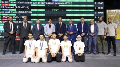 لشباب الجامعات ECPC.. وزيرا الاتصالات والشباب والرياضة يشهدان حفل ختام المسابقة المصرية للبرمجة