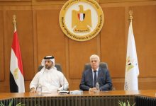 وزير التعليم العالي يبحث  مع نائب حاكم الشارقة سبل التعاون المشترك
