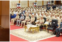 وزير الدفاع يلتقى بعدد من مقاتلى المنطقة الغربية العسكرية