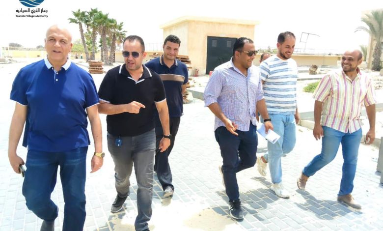 85% نسبة إنجاز البحيرات بـ New Marina.. و”الإسكان” تتابع مرافق مارينا 8