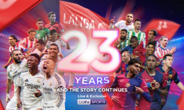 beIN SPORTS تبث جميع مباريات الدوري الإسباني حصريًا في الشرق الأوسط وشمال أفريقيا حتى 2028
