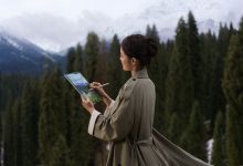 أضفِ الحيوية إلى لوحاتك الزيتية ثلاثية الأبعاد مع جهاز12.2” MatePad Pro و GoPaint