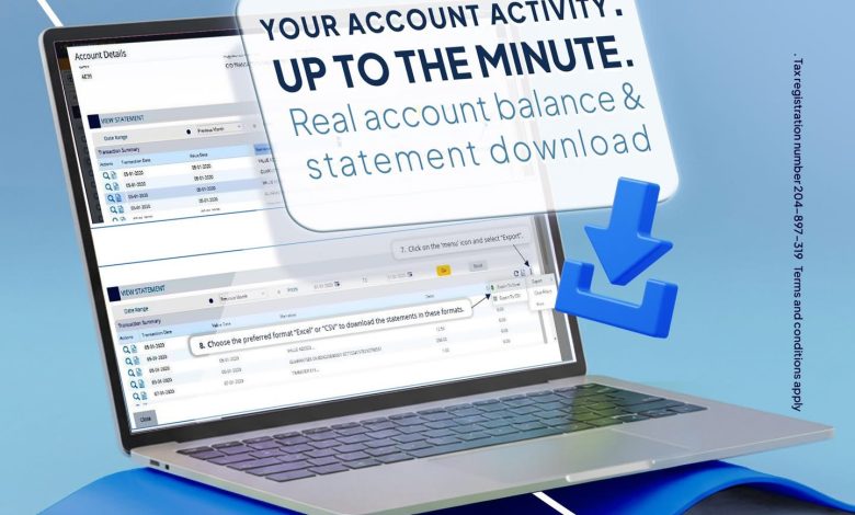بنك الإمارات دبي الوطني – مصر يعلن عن مزايا حسابات الشركات عبر منصة businessONLINE