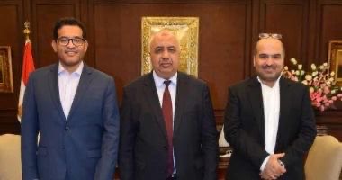 الرئيس التنفيذي الجديد لعرب سات يزور مدينة الإنتاج الإعلامي لبحث التعاون المشترك