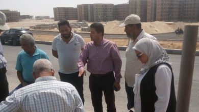 إزالة تعديات بمساحة 45 فدانًا في المنيا الجديدة ضمن حملة موسعة