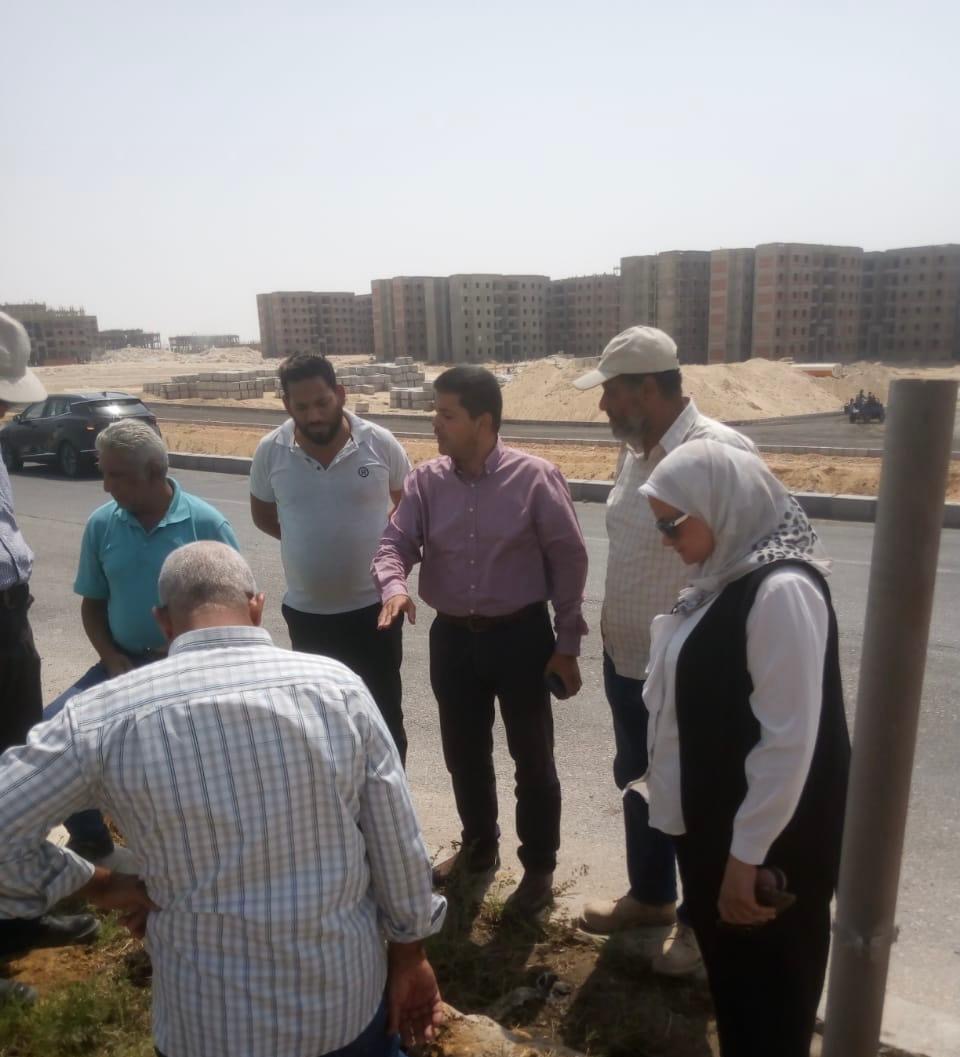 إزالة تعديات بمساحة 45 فدانًا في المنيا الجديدة ضمن حملة موسعة