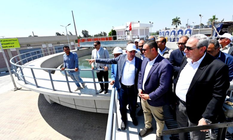 تطوير البنية التحتية: وزير الإسكان ومحافظ الغربية يختتمان جولتهما بتفقد محطة صرف صحي زفتى تطوير البنية التحتية: وزير الإسكان ومحافظ الغربية يختتمان جولتهما بتفقد محطة صرف صحي زفتى