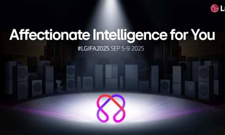 LG TO INTRODUCE ADVANCED AI HOME INNOVATIONS AT IFA 2025