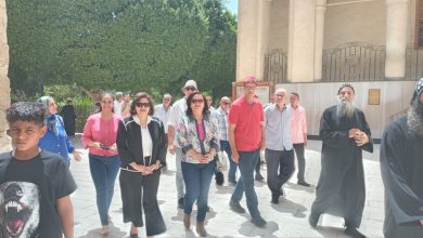 متابعة ميدانية لتطوير دير العذراء بدرنكة ودير المحرق بالقوصية ضمن مشروع العائلة المقدسة