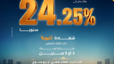  بنك التنمية الصناعية يطرح شهادة “تنمية” بعائد 24.25%