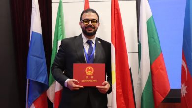الصين تكرم الباحث المصري حسام عربي لتميّزه في برنامج دولي لمكافحة الفقر وتنمية المجتمعات