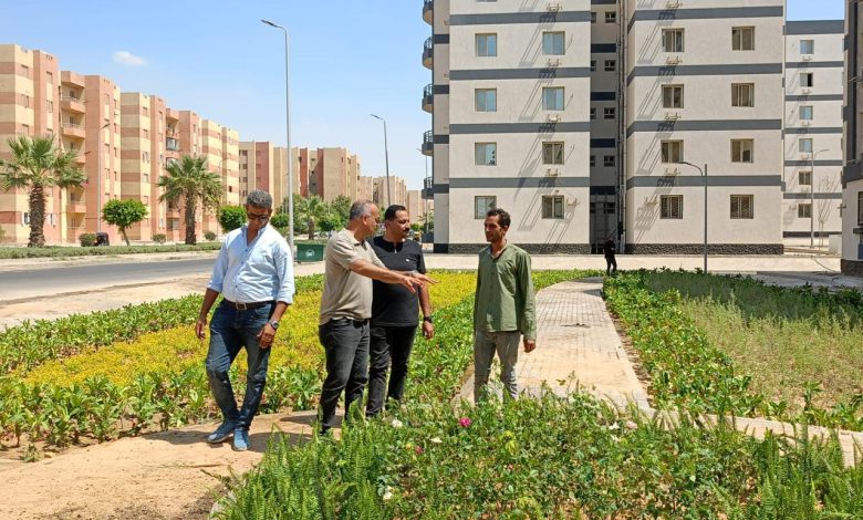 الإسكان تتابع على الأرض.. رئيس مدينة بدر يتفقد المشروعات ويوجه بتكثيف التشجير والصيانة الإسكان تتابع على الأرض.. رئيس مدينة بدر يتفقد المشروعات ويوجه بتكثيف التشجير والصيانة