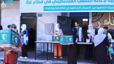 مركز الملك سلمان للإغاثة يواصل توزيع المساعدات الغذائية على الأسر الفلسطينية في غزة