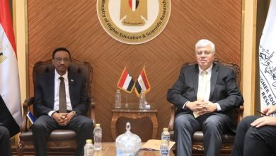 وزير التعليم العالي ونظيره السوداني يبحثان سبل تعزيز التعاون المشترك