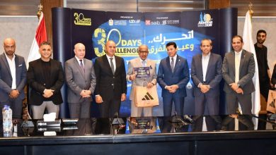 بالصور.. وزير الشباب والرياضة يكرم الفائزين بمسابقة «30 يوم تحدي»