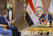 وزير الإنتاج الحربي يبحث مع السفير الأرميني بالقاهرة أوجه التعاون المشترك