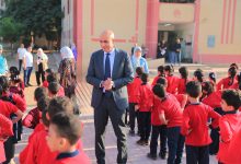  وزير التربية والتعليم يجري جولة تفقدية بعدد من مدارس محافظة الغربية لمتابعة
