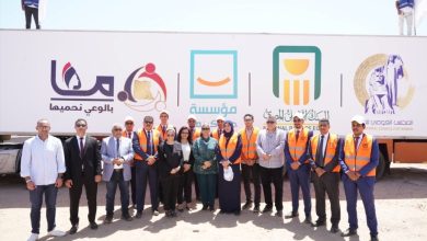 بالصور.. البنك الأهلي المصري يشارك في توزيع 20,000 كرتونة مواد غذائية للأسر الأولى بالرعاية بحلايب وشلاتين وأبورماد