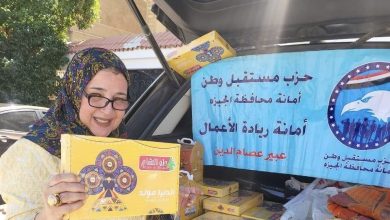 “مستقبل وطن” يوزع 500 علبة حلوى بمناسبة المولد النبوي في أكتوبر