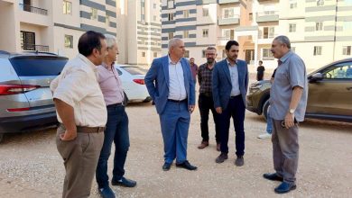 نائب رئيس هيئة المجتمعات العمرانية يتفقد مشروعات الإسكان والخدمات بالعبور الجديدة