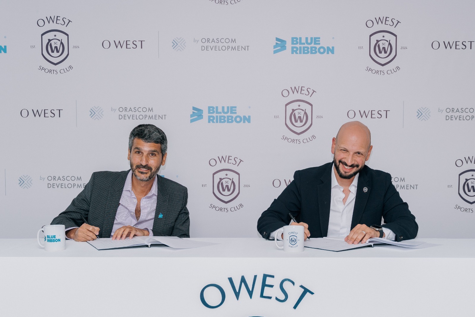 «O West» توقع اتفاقية مع «Blue Ribbon» لإدارة ناديها الرياضي والاجتماعي