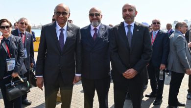 “دي بي ورلد” تستقبل رئيس سنغافورة والوفد الرسمي المرافق له في ميناء السخنة