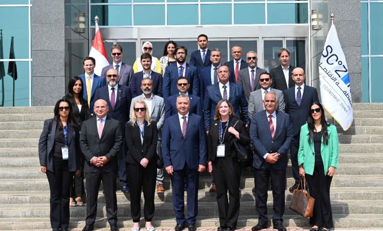 “دي بي ورلد” تستقبل السفيرة الأمريكية بالقاهرة ووفدًا من كبريات الشركات الأمريكية بميناء السخنة