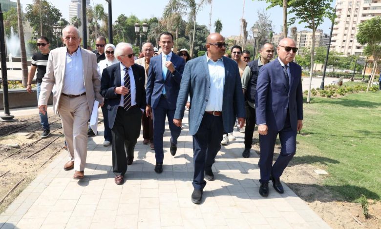 الإسكان: وفد من مؤسسة “الآغا خان” يزور حديقة الأزبكية لبحث المشاركة في إدارتها على غرار تجربة حديقة الأزهر