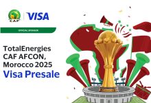 فيزا تمنح حاملي بطاقاتها أولوية حصرية لشراء تذاكر كأس الأمم الإفريقية توتال إنرجي – المغرب 2025 قبل فتح البيع للجمهور