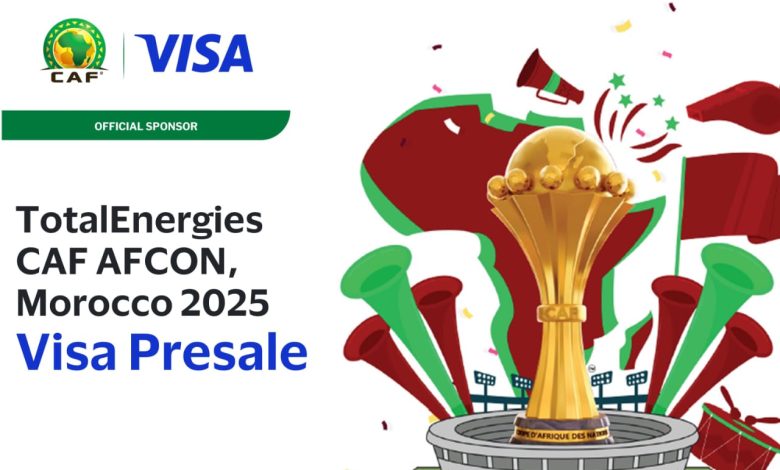 فيزا تمنح حاملي بطاقاتها أولوية حصرية لشراء تذاكر كأس الأمم الإفريقية توتال إنرجي – المغرب 2025 قبل فتح البيع للجمهور