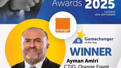 اورنج مصر تحصد تكريمًا عالميًا: الدكتور أيمن أميري يفوز بجائزة “CTO العام” من Mobile Europe Awards