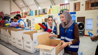 Elano Water Participates in the Third Edition of Madrasset El Saada with a 30,000-School-Supplies-Carton Initiative