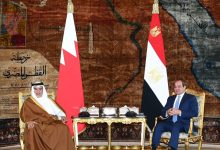 السيسي يستقبل ولي عهد البحرين لبحث تعزيز العلاقات الثنائية وتطورات الأوضاع الإقليمية