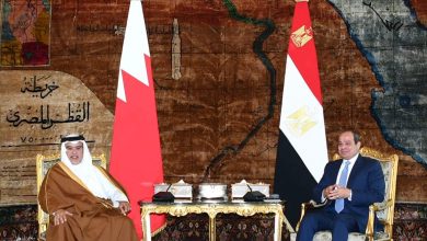 السيسي يستقبل ولي عهد البحرين لبحث تعزيز العلاقات الثنائية وتطورات الأوضاع الإقليمية