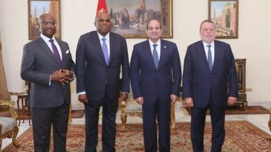 بحضور محافظ البنك المركزي.. السيسي يستقبل رئيس بنك التصدير والاستيراد الأفريقي ورئيسه المرتقب لمناقشة سبل تعزيز التعاون 